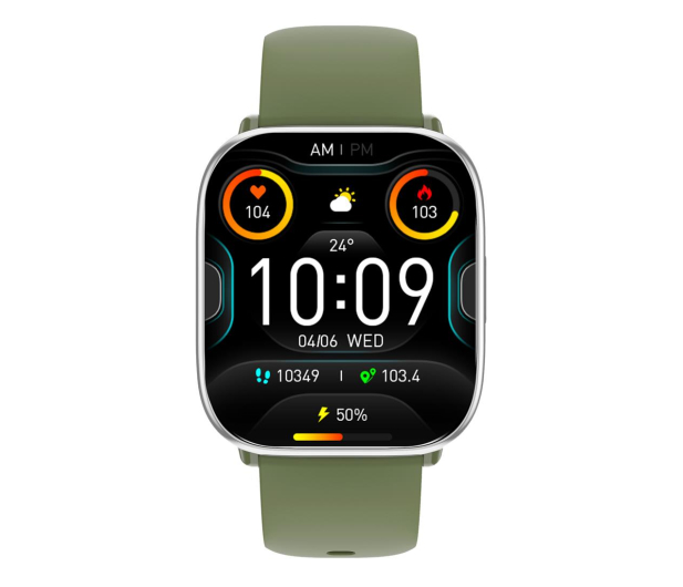 MYPHONE Watch Pastel Silver/Olive Green - 1265952 - zdjęcie 2